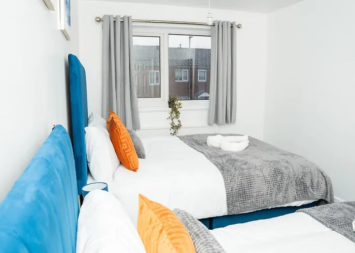 Ferienhaus Stylish 3 Bed House With Free Parking *